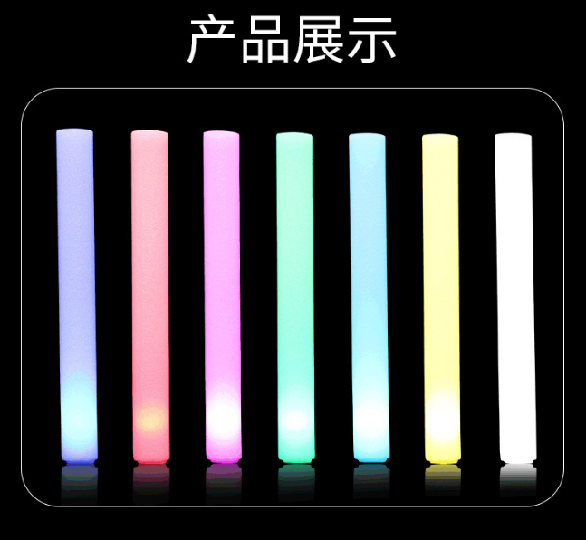 Wedding Supply In Bulk - 15/30Pcs LED 글로우 스틱 대량 다채로운