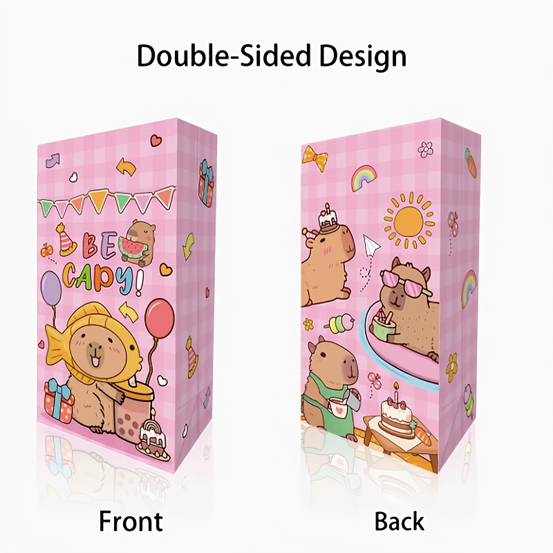 12/24/48pcs Capybara 사탕 가방 생일  - Wedding Favor Box 리뷰 및 가격