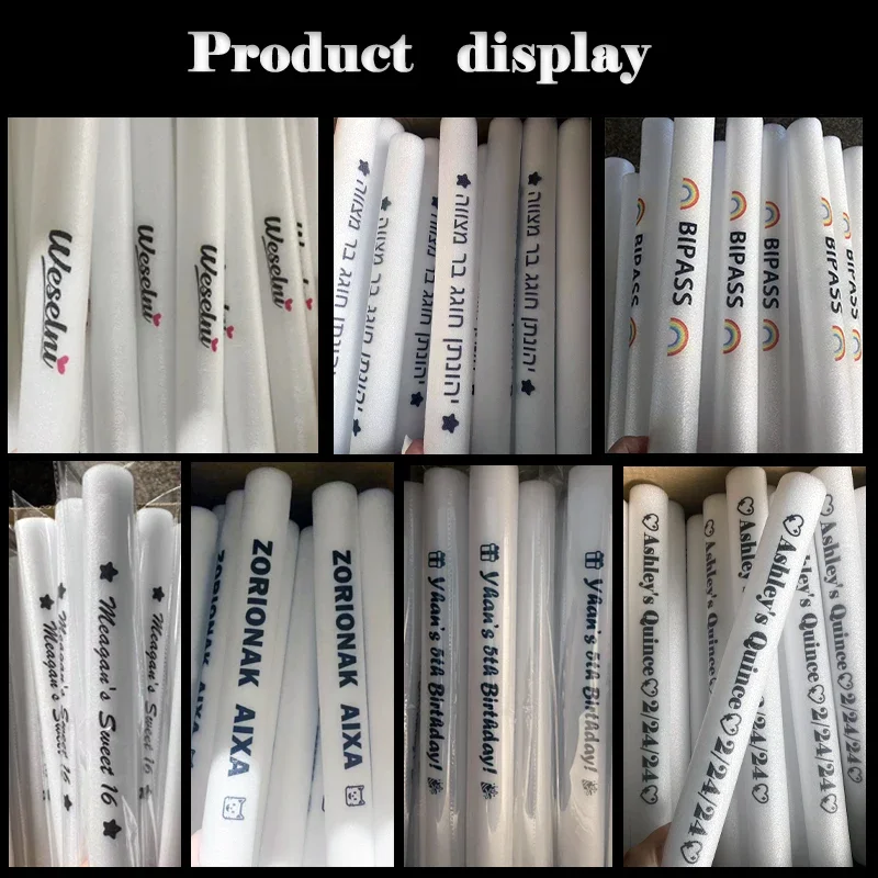 30/40/60/80/100/120개 RGB 야광 폼  - Wedding Supply In Bulk 리뷰 및 가격