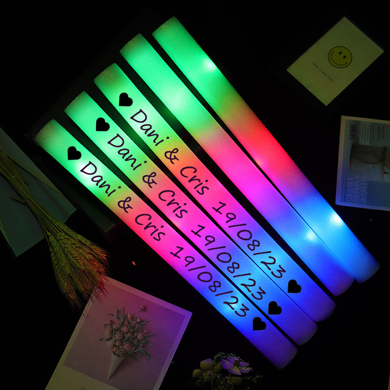 12/30/60Pcs LED 글로우 스틱 대량 다채로운 - Wedding Supply In Bulk 리뷰 및 가격