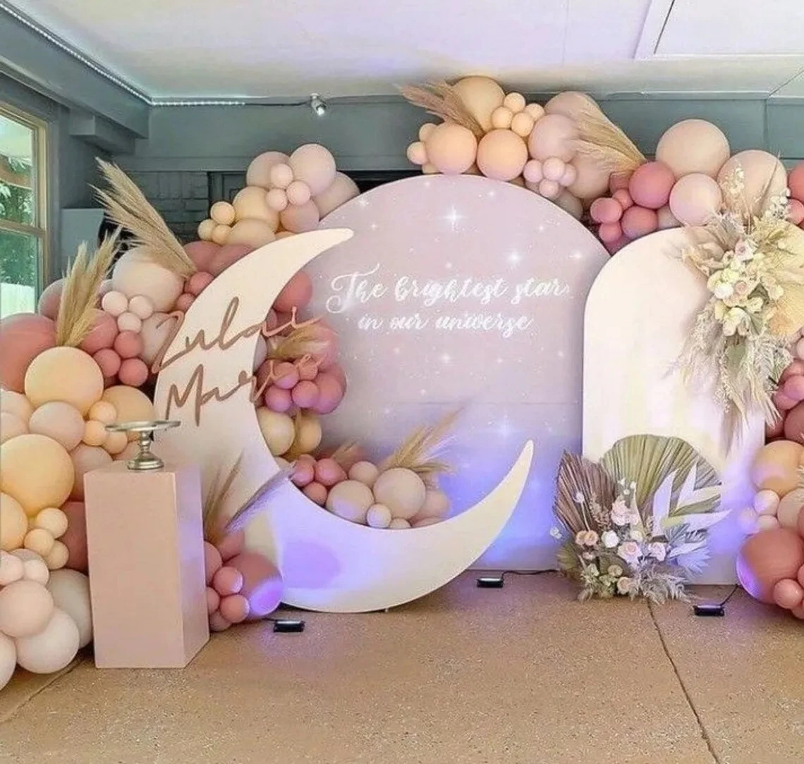4pcs 사용자 정의 아치형 프레임 및 커버 배경 웨딩 - Wedding Balloon Arch 리뷰 및 가격