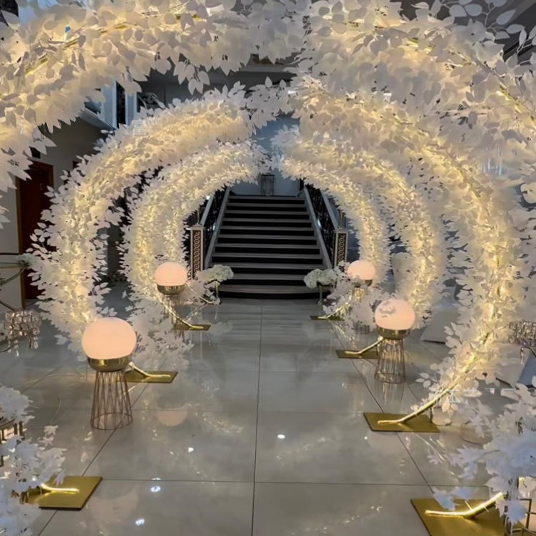 새로운 웨딩 아치 배경 풍선 스탠드 배경 메탈 골드 도 - Wedding Balloon Arch 리뷰 및 가격
