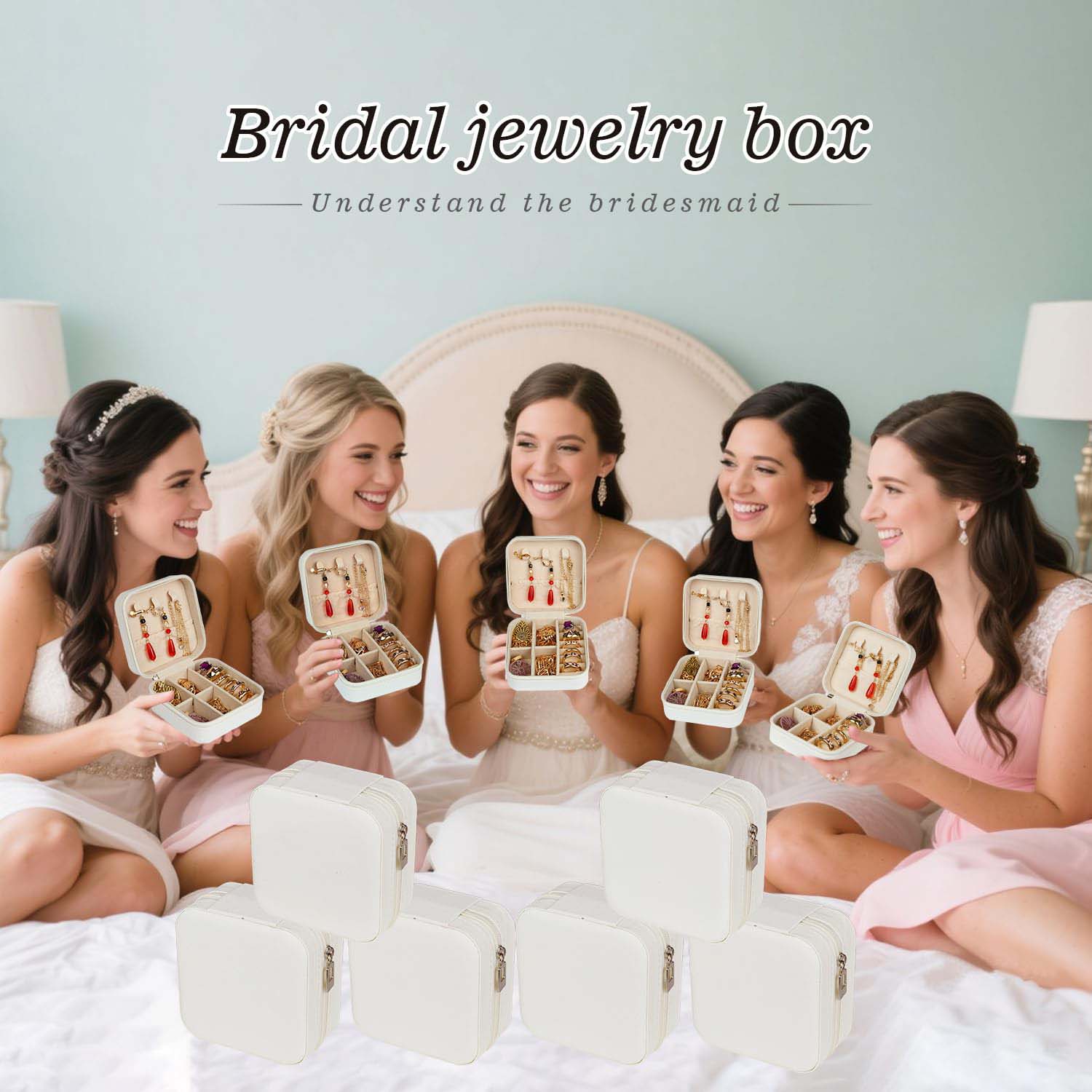 6-50pcs 여행 보석 케이스 신부 들러리 선물 웨딩 - Wedding Favor Box 리뷰 및 가격
